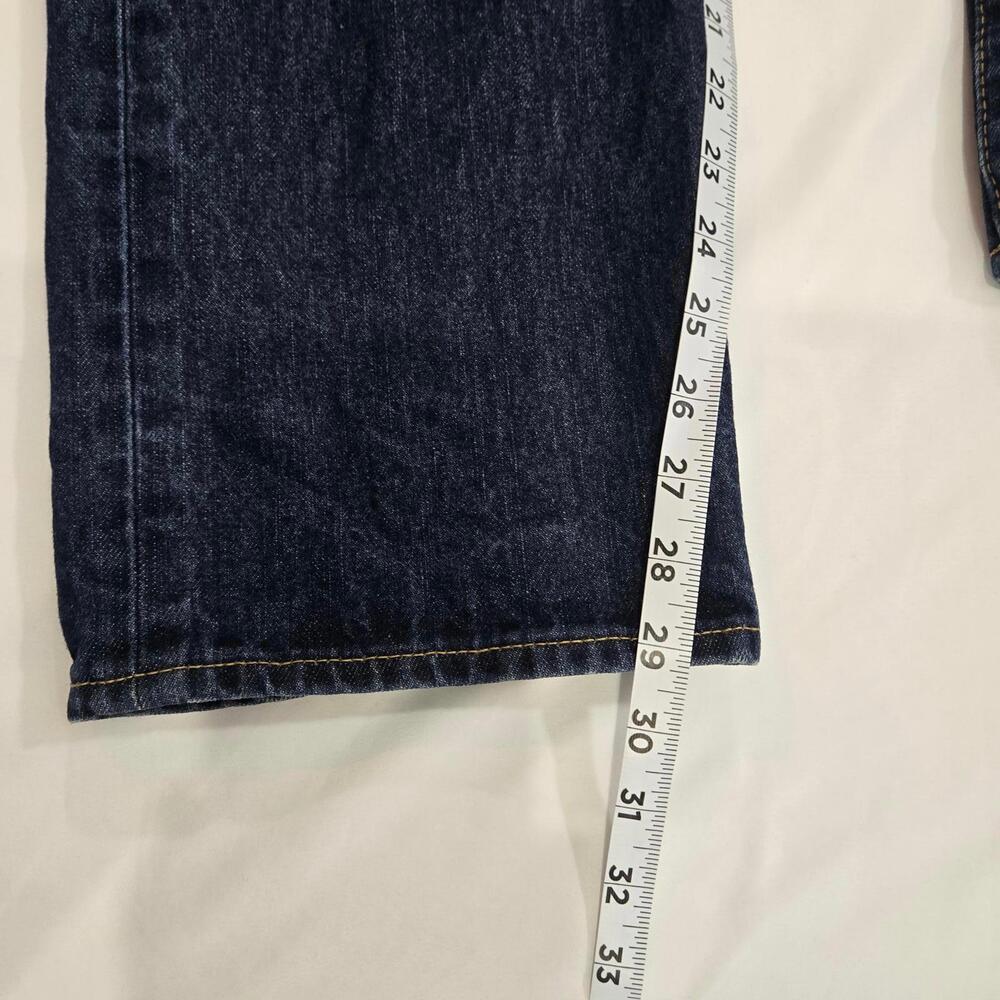 Ralph Lauren Polo Men's Dark Wash Denim Jeans 38x30 Hampton Straight 100% Cotton - Picture 5 of 11